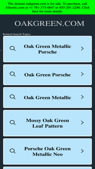 oakgreen.com