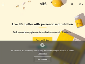 'vitl.com' screenshot