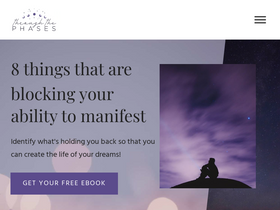 'throughthephases.com' screenshot