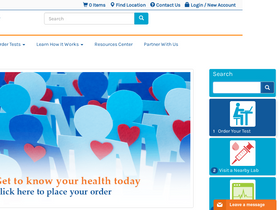 'ultalabtests.com' screenshot