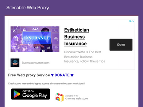 'sitenable.in' screenshot