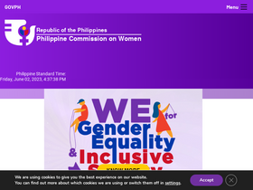 'pcw.gov.ph' screenshot