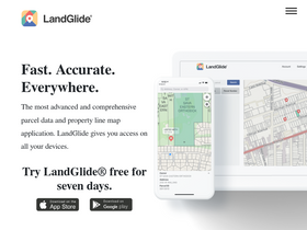 'landglide.com' screenshot