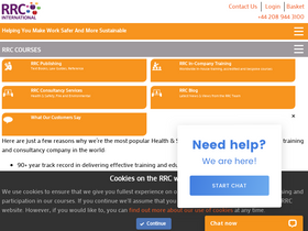 'rrc.co.uk' screenshot