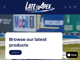 latetoapex.com homepage screenshot