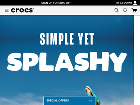 Shopcrocs offers store