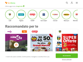 'kimbino.it' screenshot