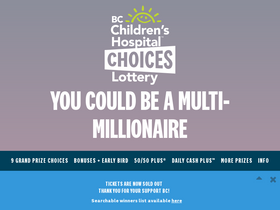 'bcchildren.com' screenshot