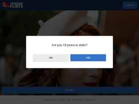 'tenderflirts.com' screenshot
