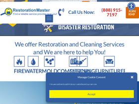 'restorationmasterfinder.com' screenshot