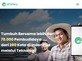 'efishery.com' screenshot