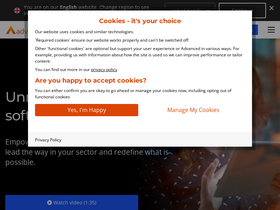 'oneadvanced.com' screenshot