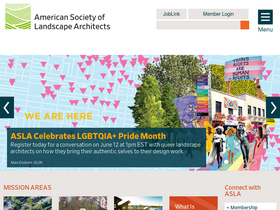 'asla.org' screenshot