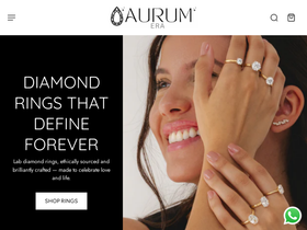 Aurum-Era homepage screenshot