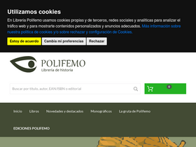 'polifemo.com' screenshot