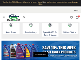 'startmycar.co.za' screenshot