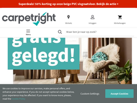 'carpetright.nl' screenshot