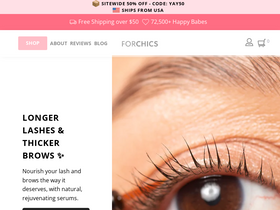 'forchics.com' screenshot
