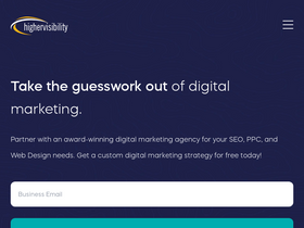 'highervisibility.com' screenshot