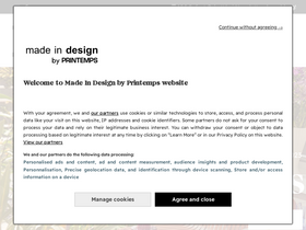 'madeindesign.de' screenshot