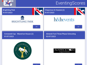 eventingscores.co.uk