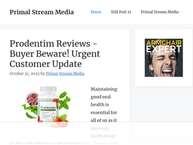 'primalstreammedia.com' screenshot
