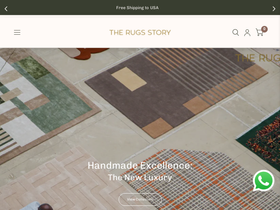 therugsstory.com homepage screenshot