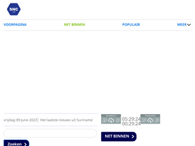 'surinamenieuwscentrale.com' screenshot