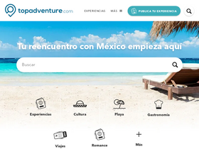 'topadventure.com' screenshot