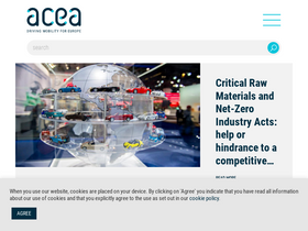 'acea.auto' screenshot