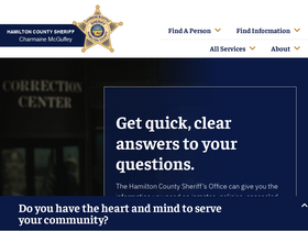 'hcso.org' screenshot