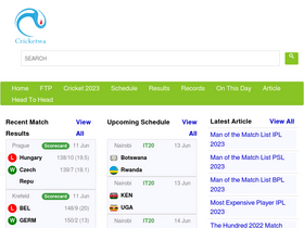 'cricketwa.com' screenshot