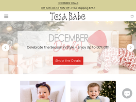 tesababe.com homepage screenshot