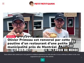 'petitpetitgamin.com' screenshot