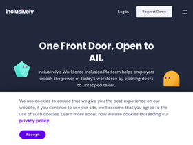 'inclusively.com' screenshot