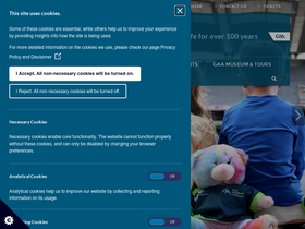 'crokepark.ie' screenshot
