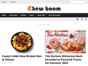 'chewboom.com' screenshot