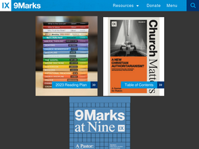 '9marks.org' screenshot