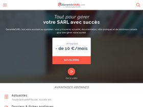 'gerantdesarl.com' screenshot