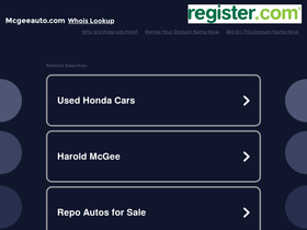 mcgeeauto.com