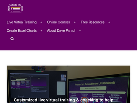 'thinkoutsidetheslide.com' screenshot