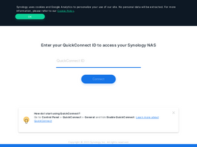 'quickconnect.to' screenshot
