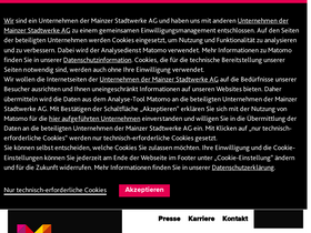 'mainzer-mobilitaet.de' screenshot