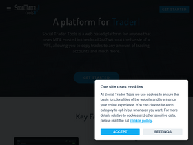 'socialtradertools.com' screenshot