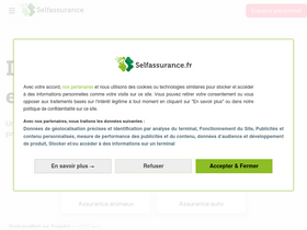 'self-assurance.fr' screenshot