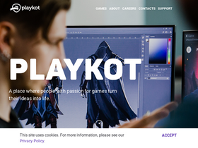 'playkot.com' screenshot