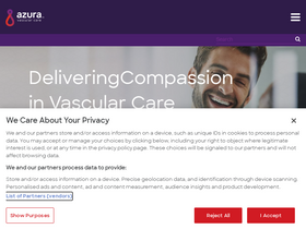 'azuravascularcare.com' screenshot