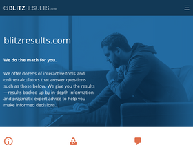 'blitzresults.com' screenshot