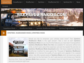 'mudrunnermods.com' screenshot