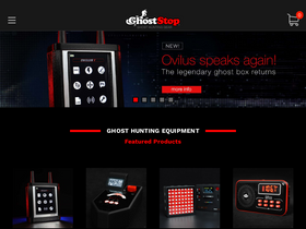 'ghoststop.com' screenshot